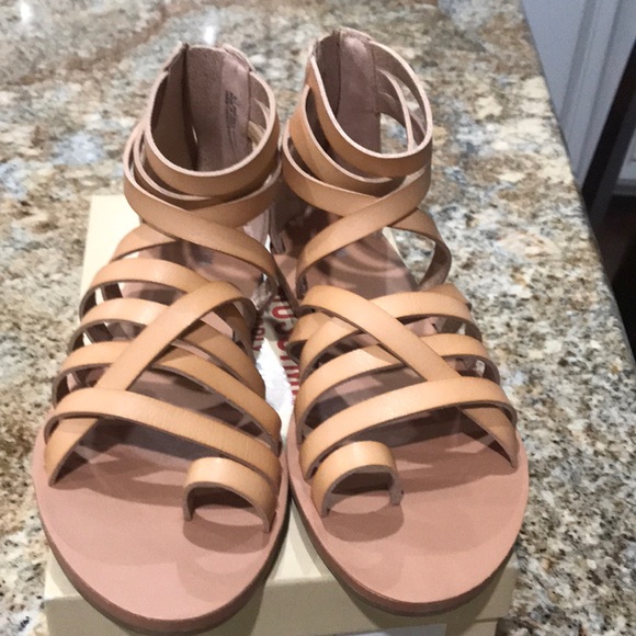 Mossimo Supply Co. Shoes - Mission new tan gladiator sandals size 7 1/2